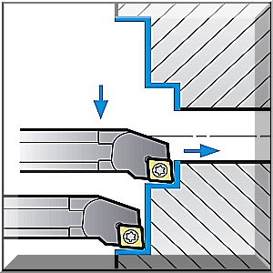 Left Internal Turning Holders