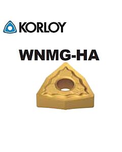 Carbide-turning insert, WNMG060404-HA H01, Korloy