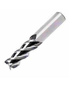1.5mm 5x4x50, Z3, Carbide polishing end mill for aluminum