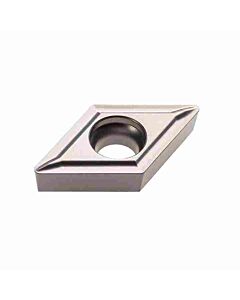 DCMT 070204-JF TCM10, Solid Carbide turning insert for, Stainless Steel and Steel, Carbiden, Profi-Line