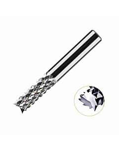 3.175mm, 22x3.175x45, Milling cutter with diamond pattern
