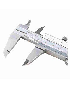 0-150mm Stainless Steel Vernier Caliper with Fine Adjustment