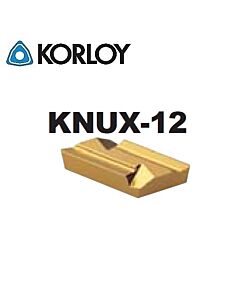 KNUX160405R-12 NC3215, KORLOY, Tekinimo plokštelė kietmetalinė su CVD danga, plienui