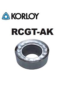 Tekinimo plokštelė kietmetalinė, RCGT0803M0-AK H01, KORLOY